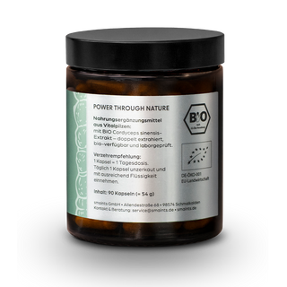 Bio Cordyceps Extrakt Kapseln – Bild 2