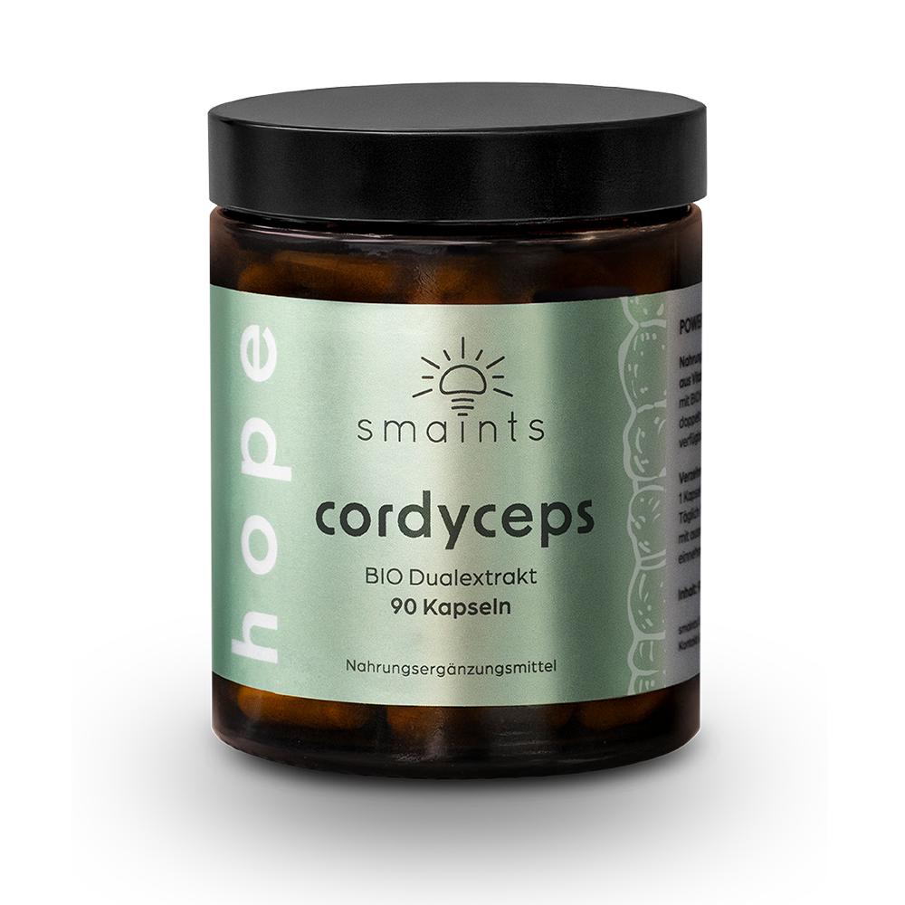 Bio Cordyceps Extrakt Kapseln – Packshot