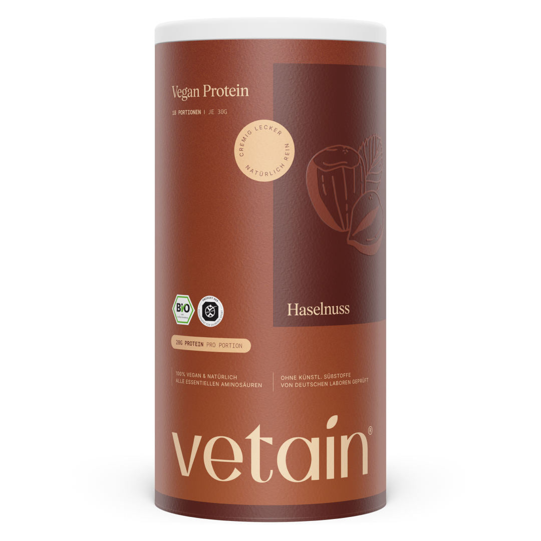 Vetain Vegan Protein Haselnuss (540g)