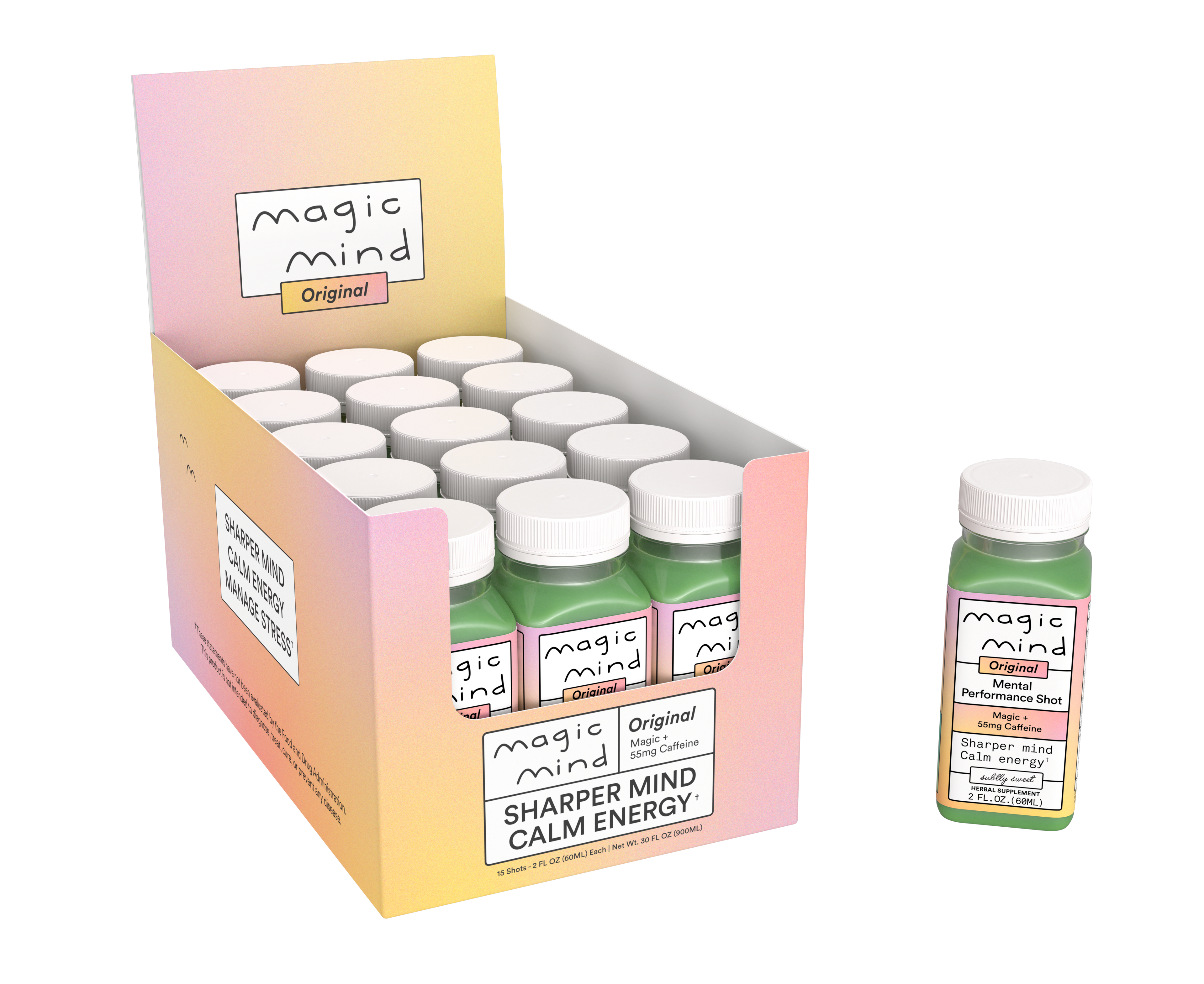 Magic Mind Mental Performance Shot – 15er-Pack