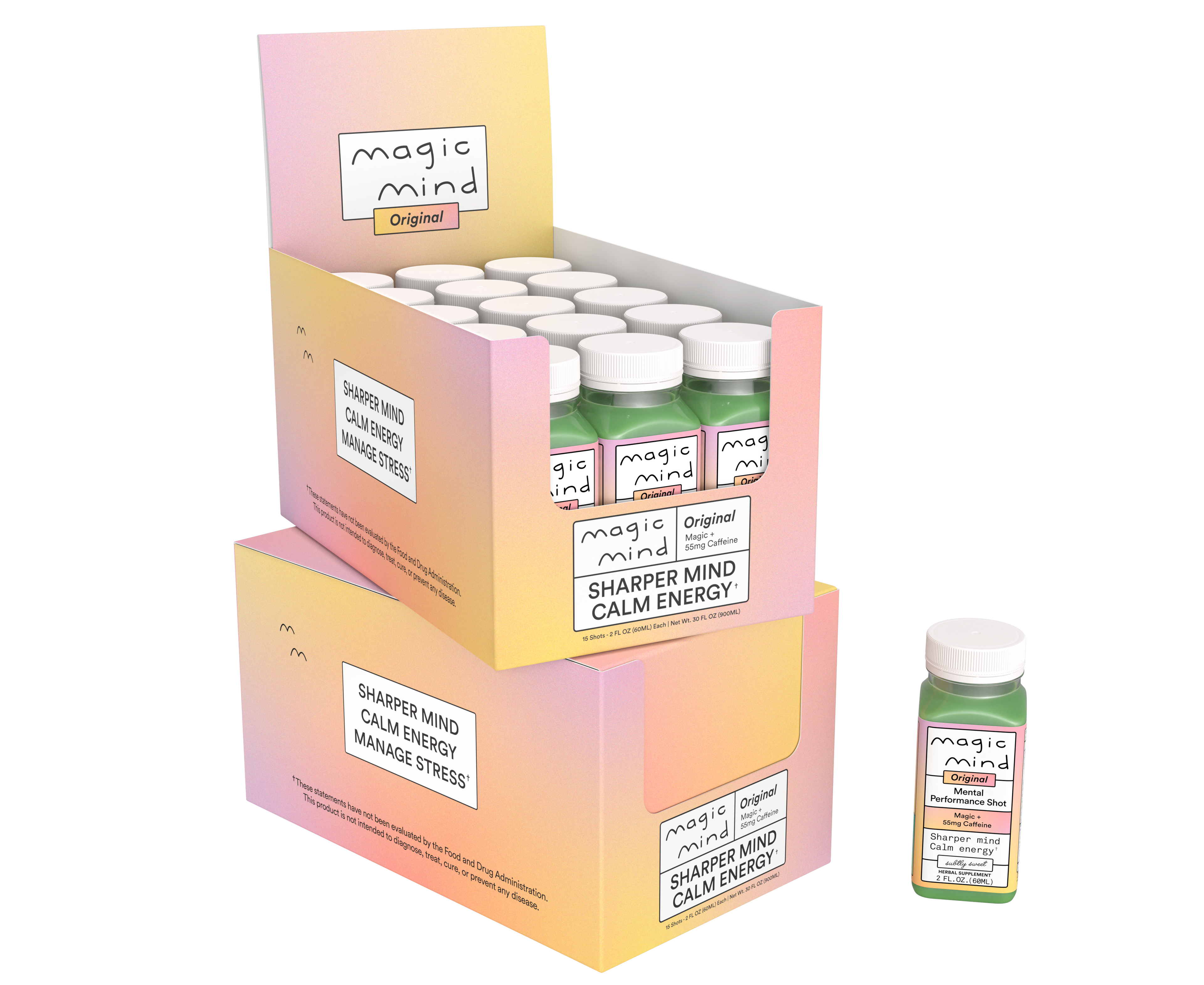 Magic Mind Mental Performance Shot – 30er-Pack