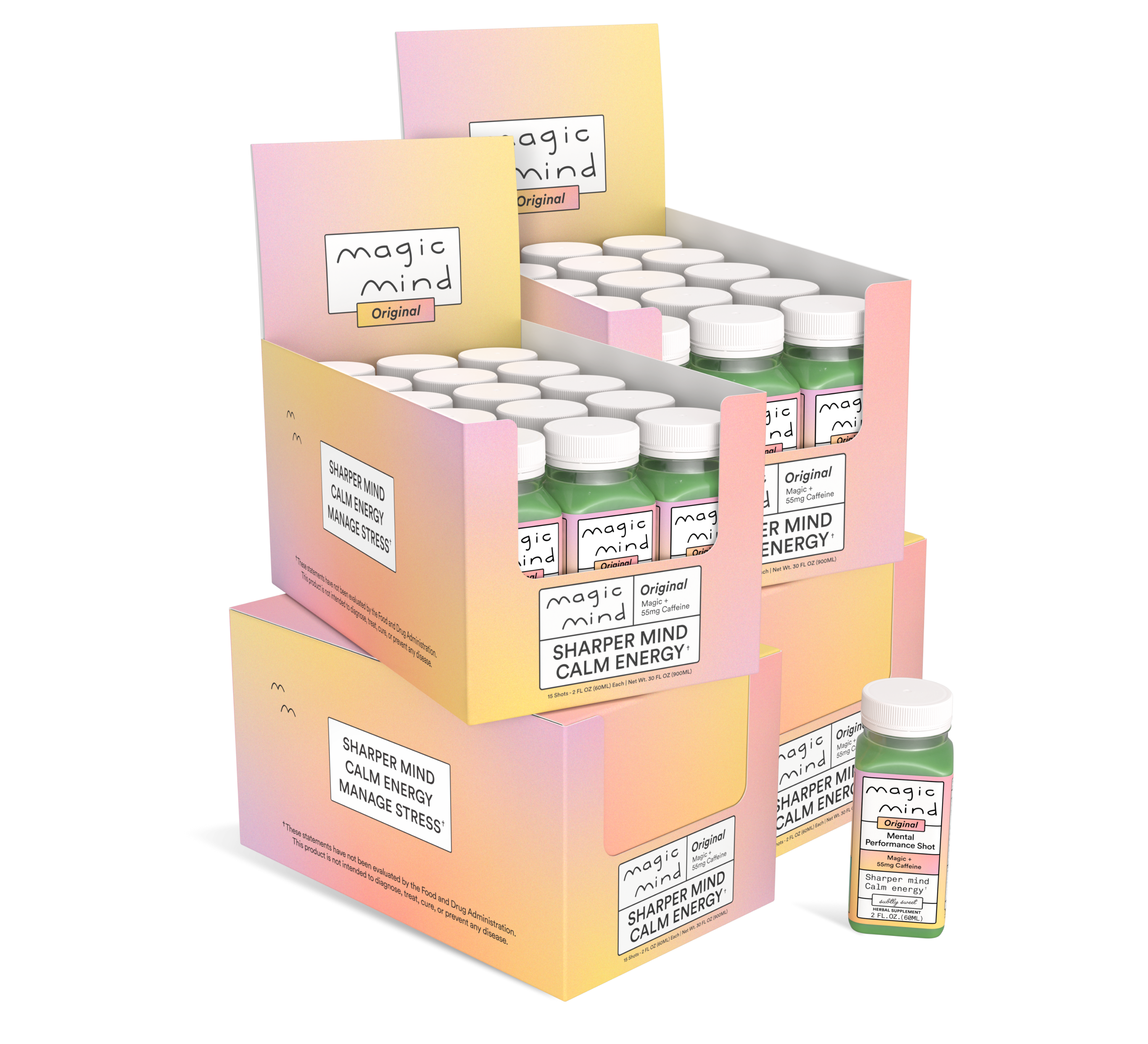 Magic Mind Mental Performance Shot – 60er-Pack
