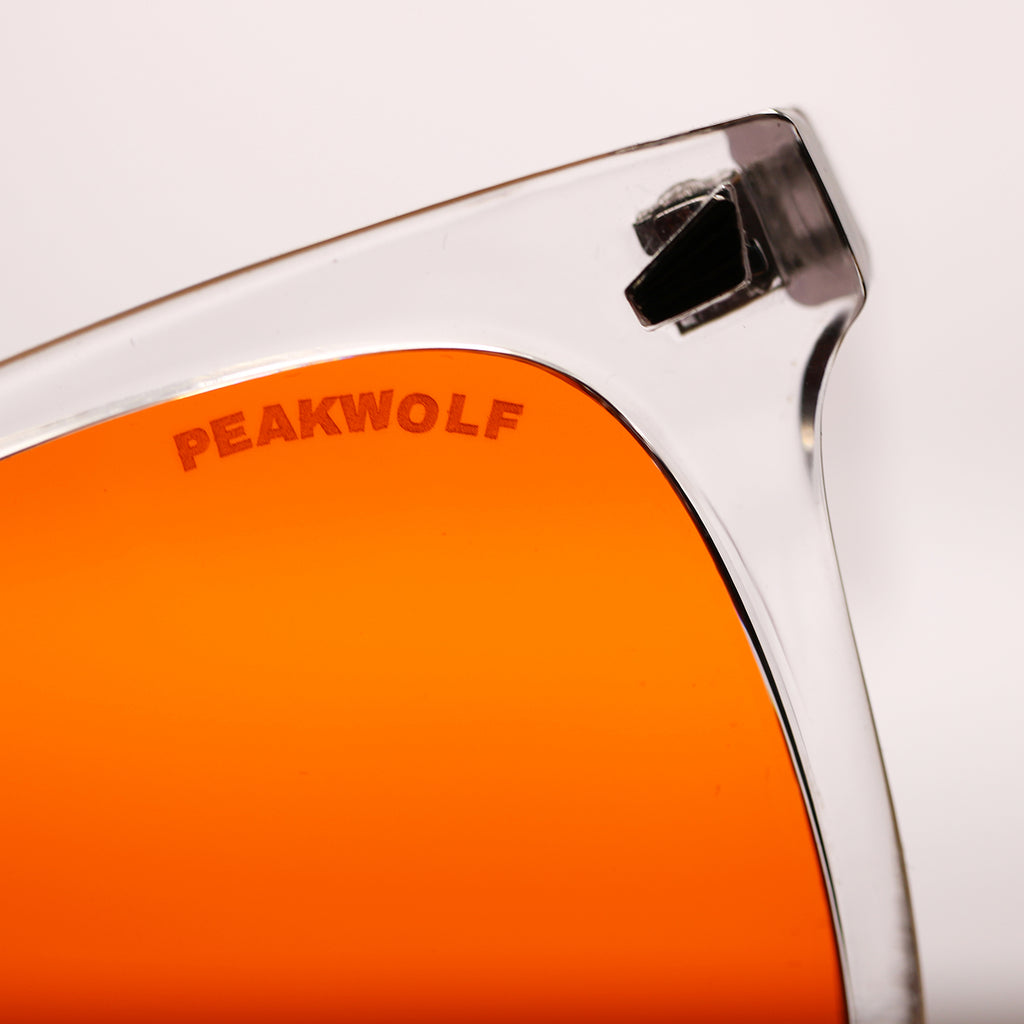 Blaulichtfilter Brille Ymir orange (rot) – Bild 4