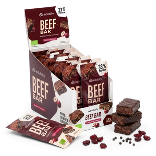 Beef Bar Cranberry – 12er Pack