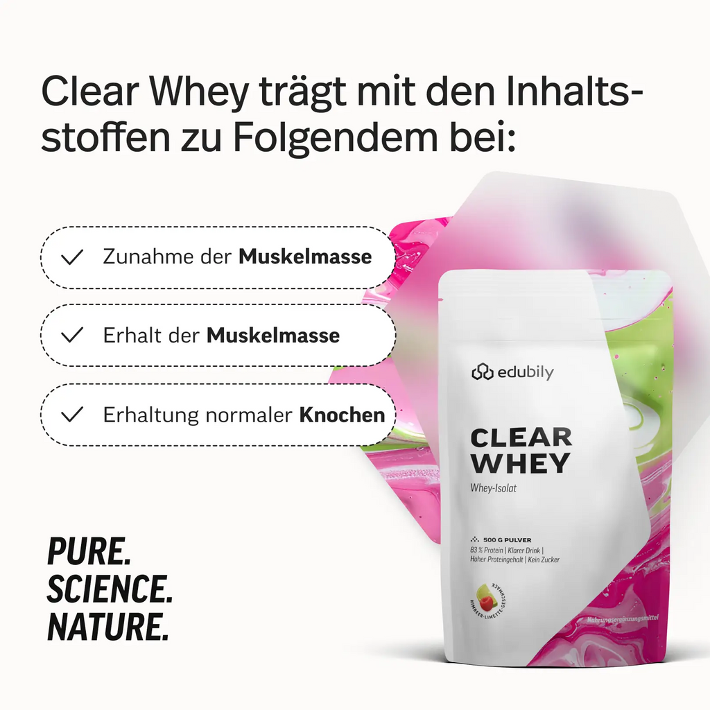 Clear Whey Himbeer-Limette – Bild 2