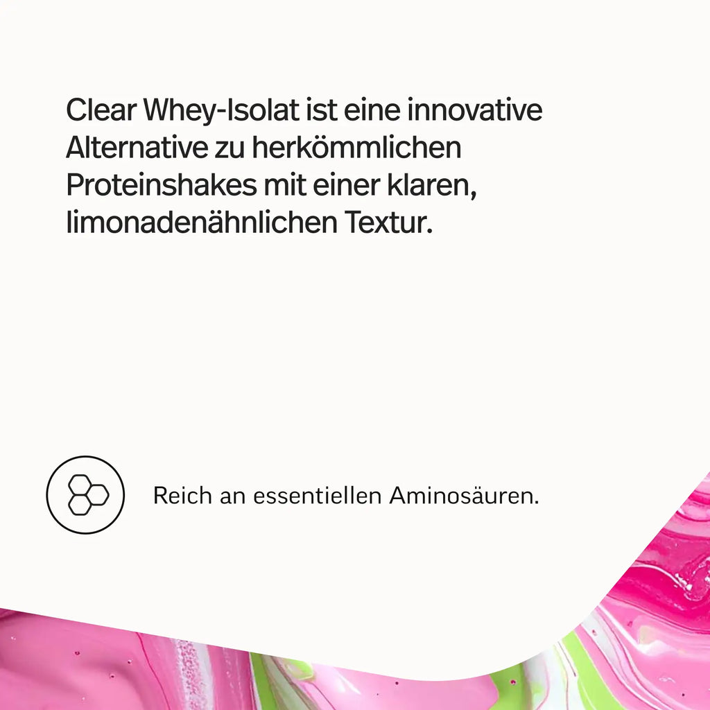 Clear Whey Himbeer-Limette – Bild 4
