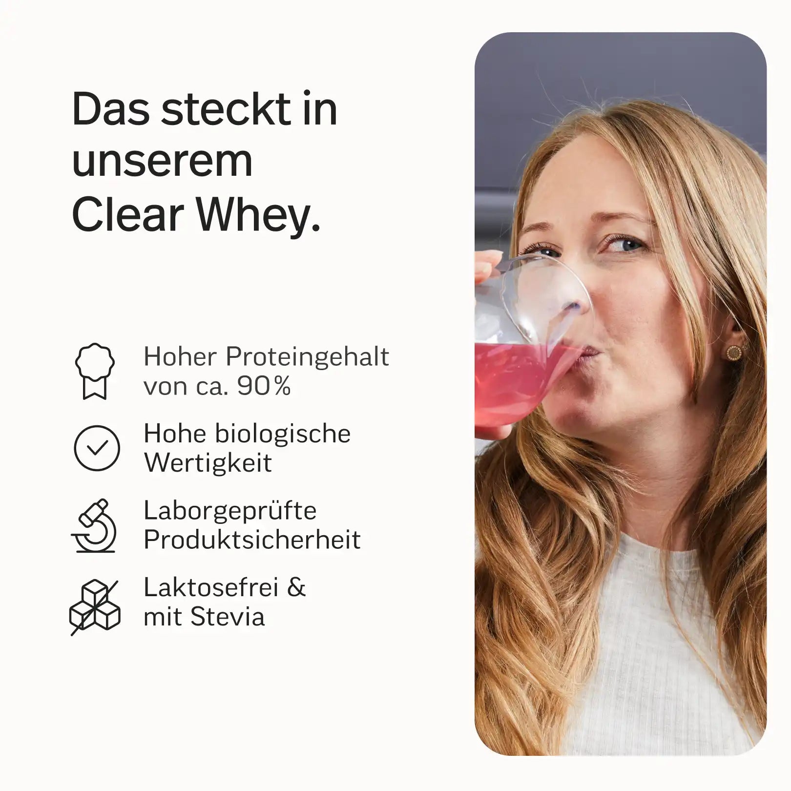 Clear Whey Himbeer-Limette – Bild 5