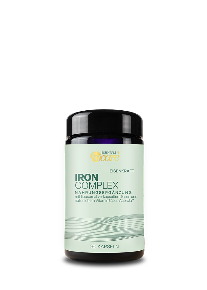 hu'care IRON COMPLEX 90 Kapseln – Packshot