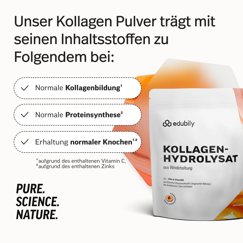 Kollagen-Hydrolysat Eistee-Pfirsich – Bild 2