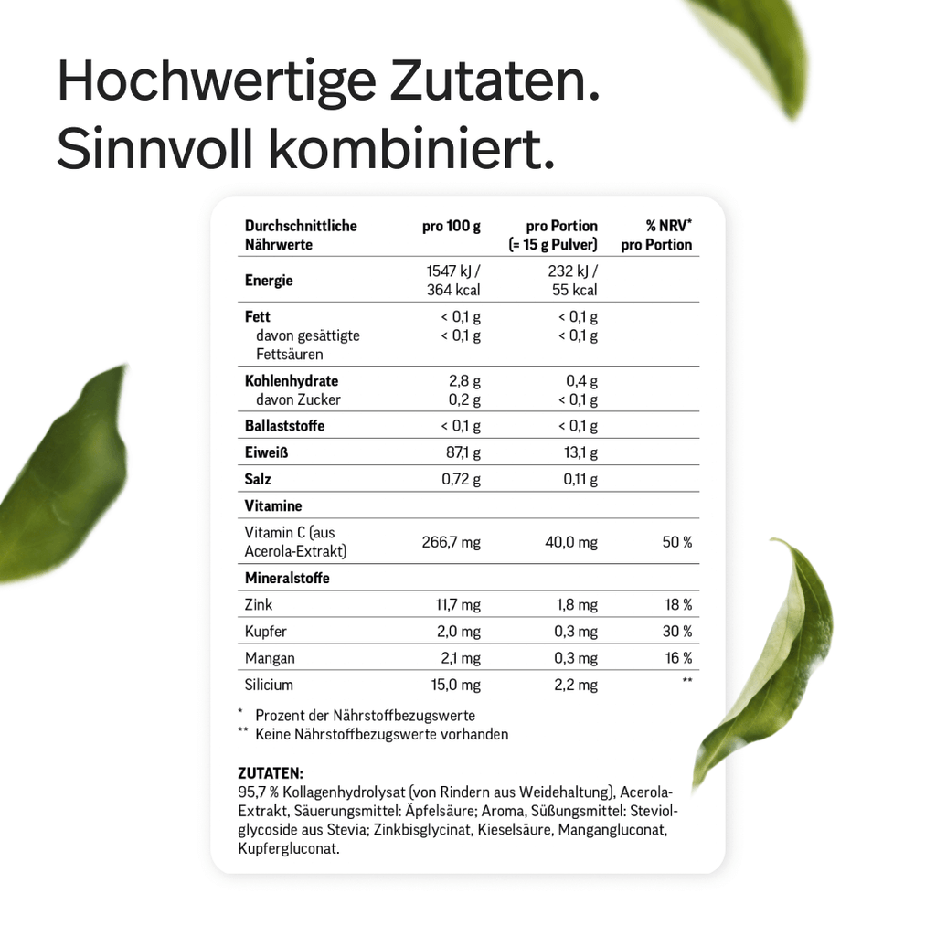 Kollagen-Hydrolysat Eistee-Pfirsich – Bild 8