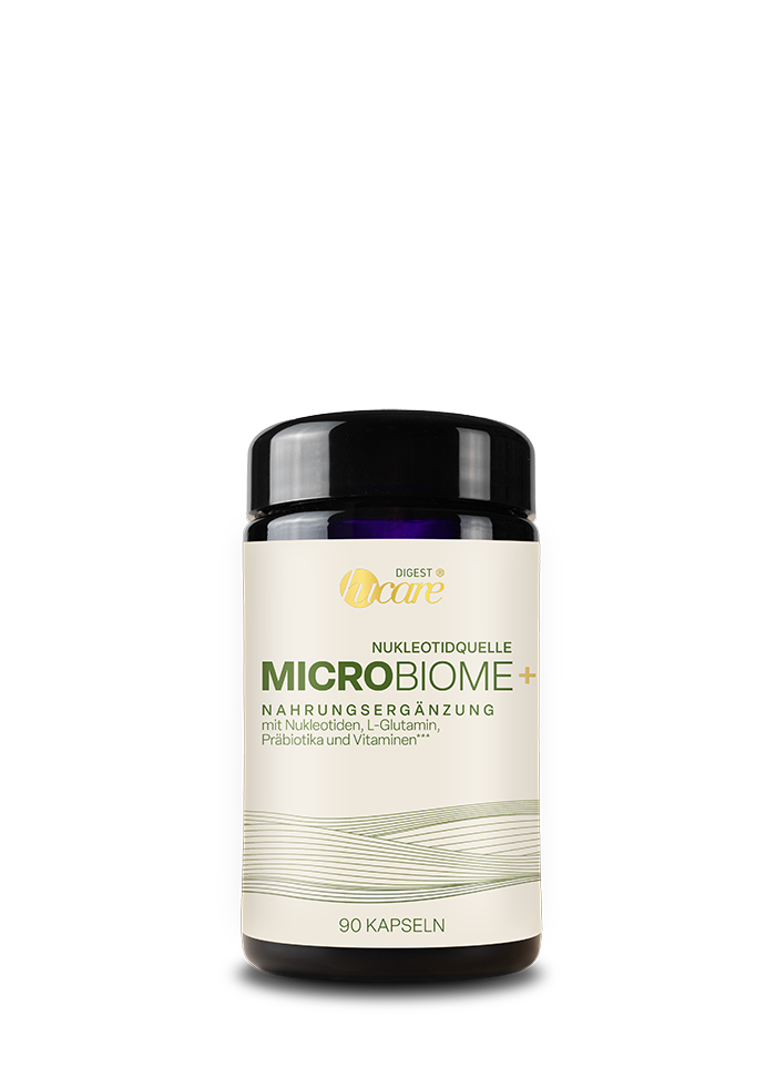 hu'care MICROBIOME PLUS 90 Kapseln – Packshot