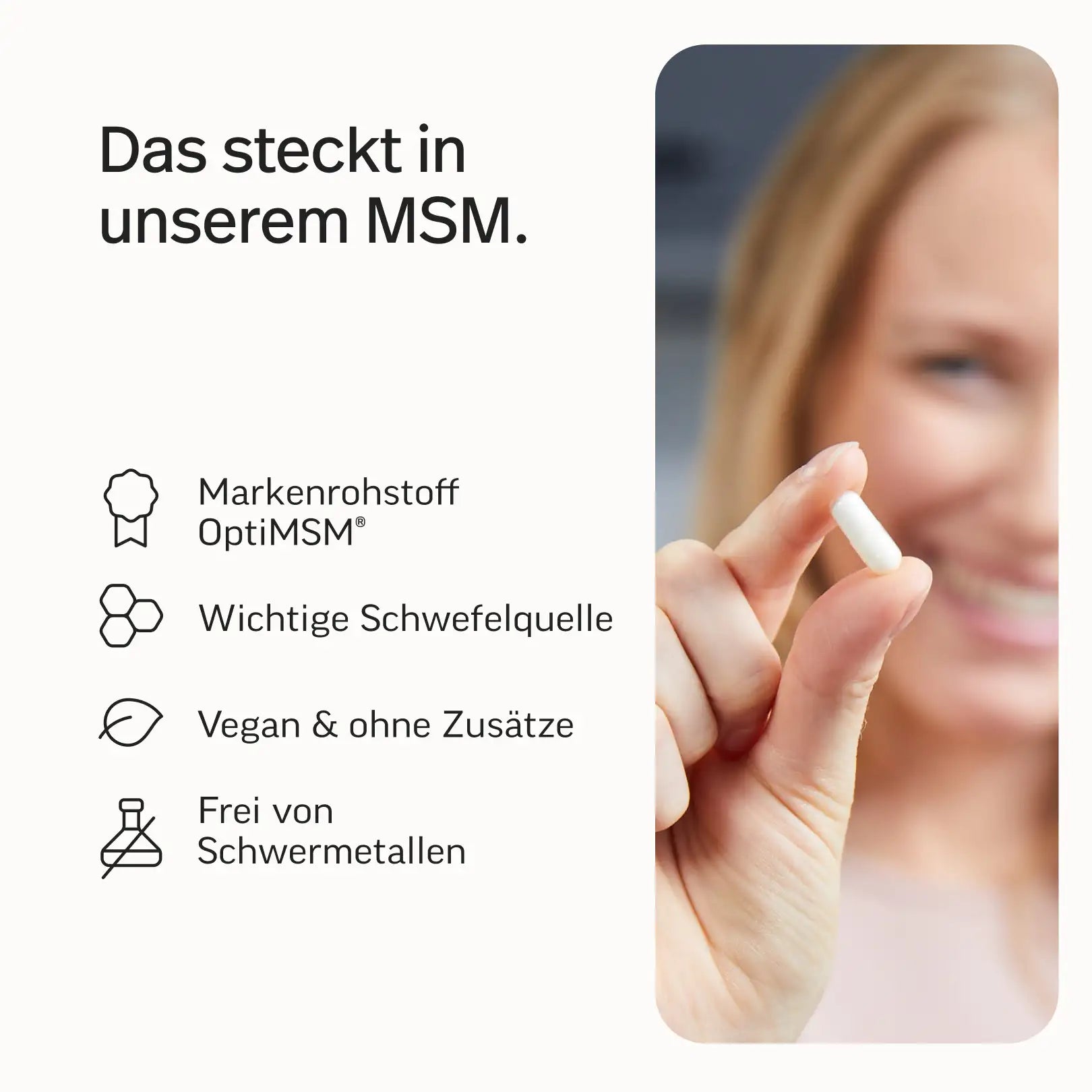 PURE MSM Kapseln – Bild 2