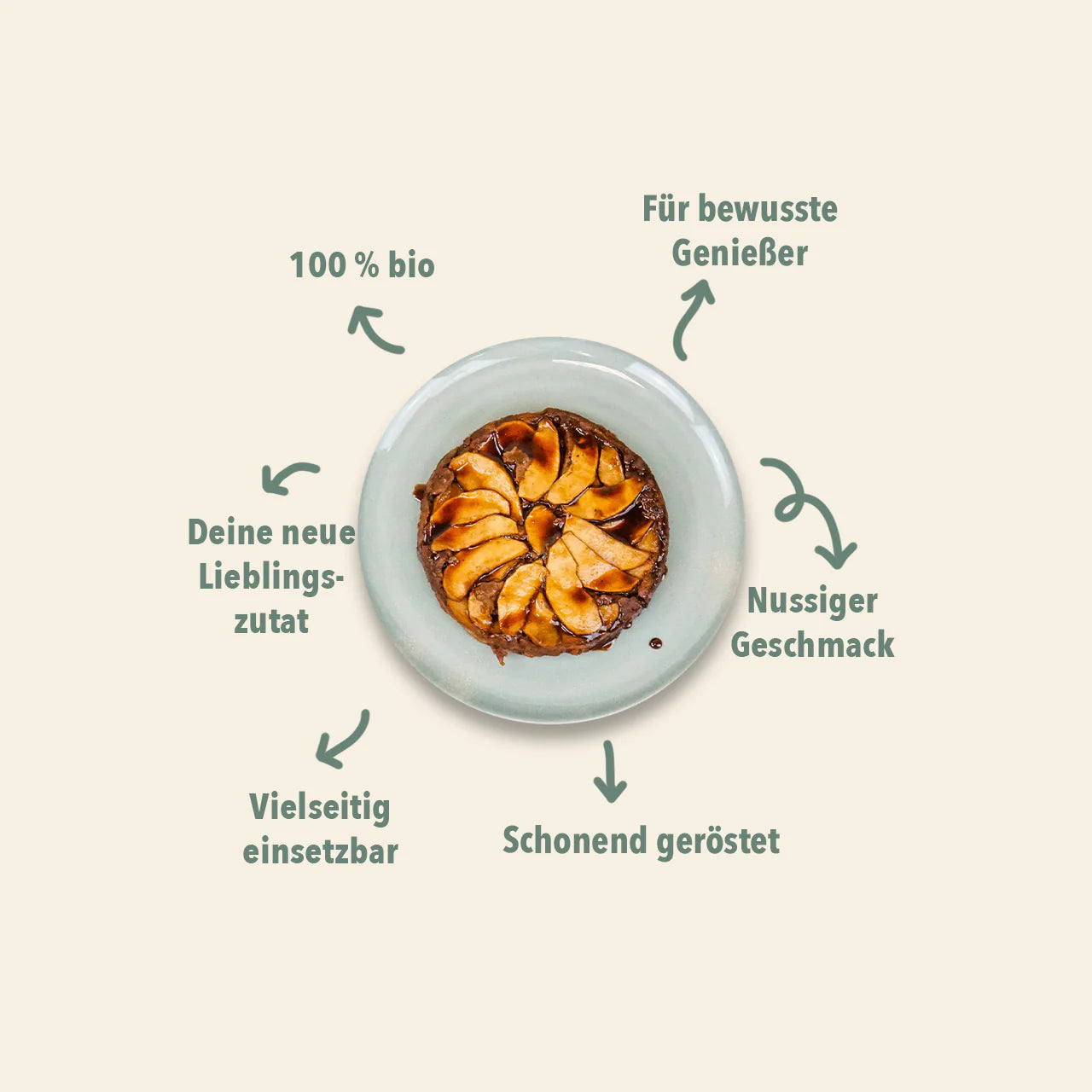 Geröstete Erdmandelflocken (Chufas Nüssli) Bio, gemahlen, 500g