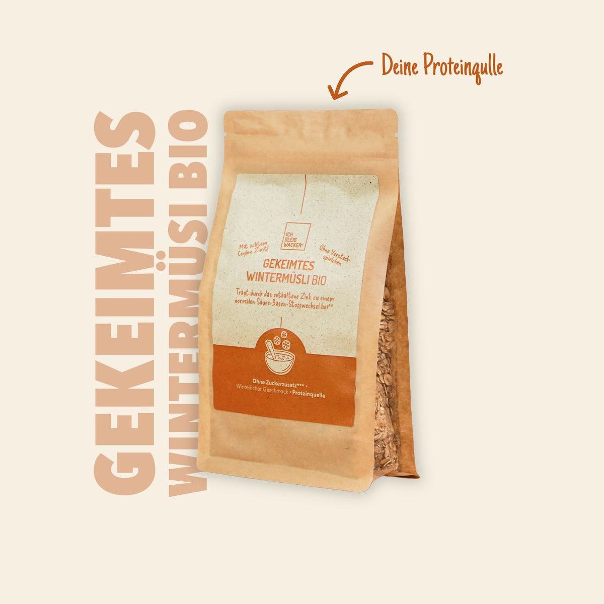 Gekeimtes Wintermüsli Bio, 350g