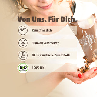 Rohkakao Cashew Snack Bio, 60 g – Bild 4