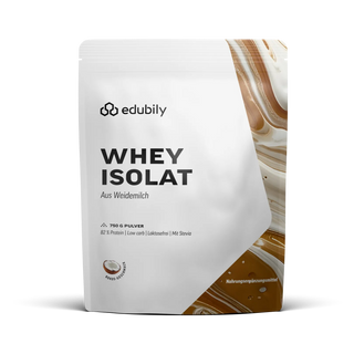 Whey-Isolat Pulver aus Weidemilch – Kokos – Packshot