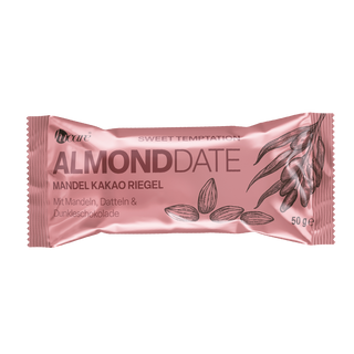 hu'care ALMONDDATE Energieriegel 50 g – Bild 2