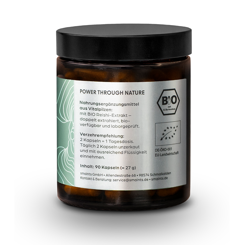 Bio Reishi Extrakt Kapseln – Bild 2