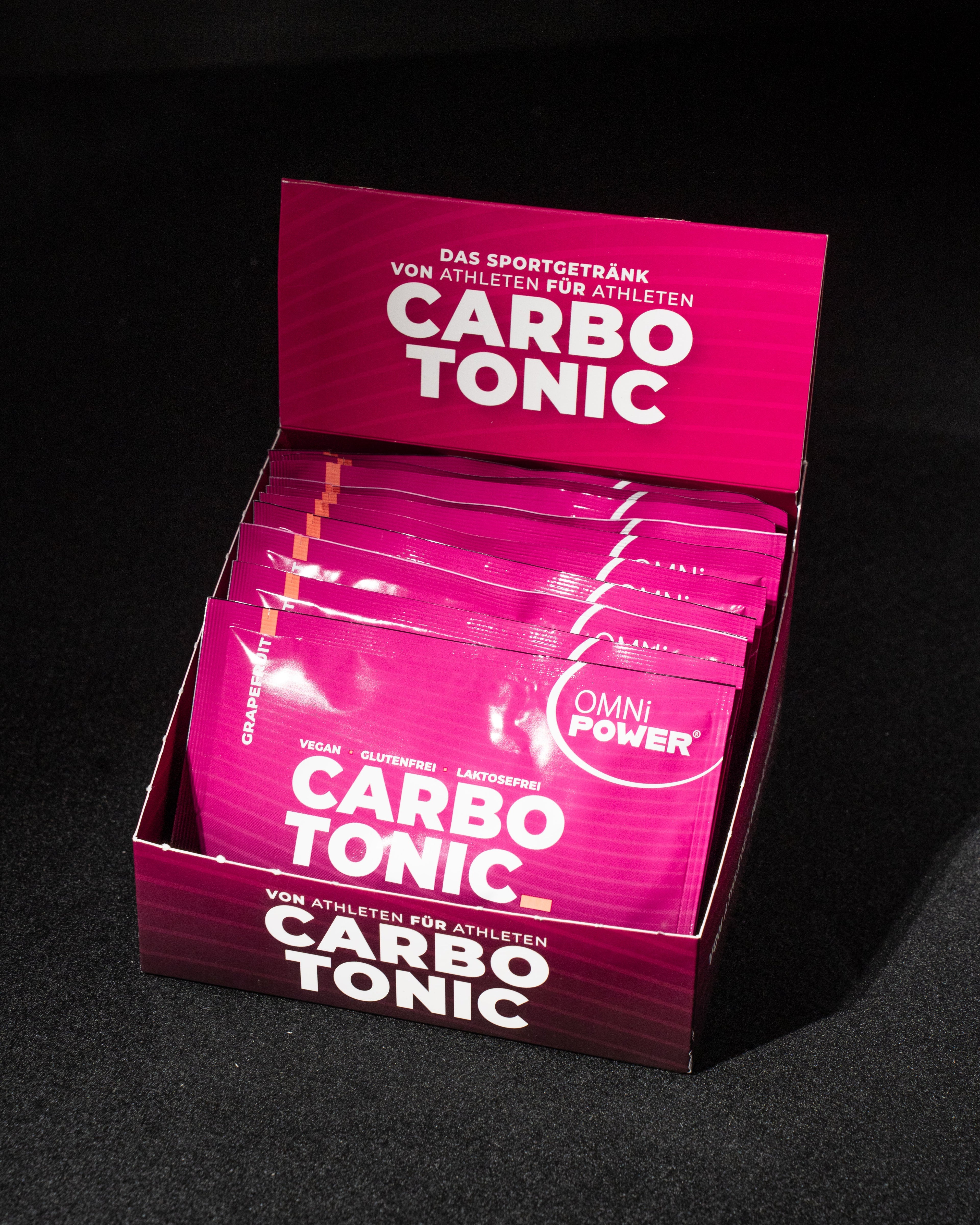 OMNi-POWER® CARBOTONIC Sachet (Grapefruit, 60 g) – Display