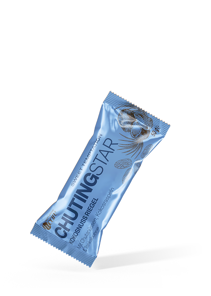 hu'care CHUTINGSTAR Riegel 40 g – Packshot
