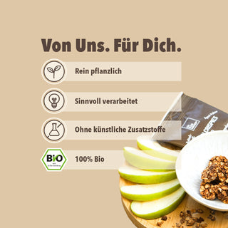 Crispies Apfel-Kakao Bio, 12g – Bild 4