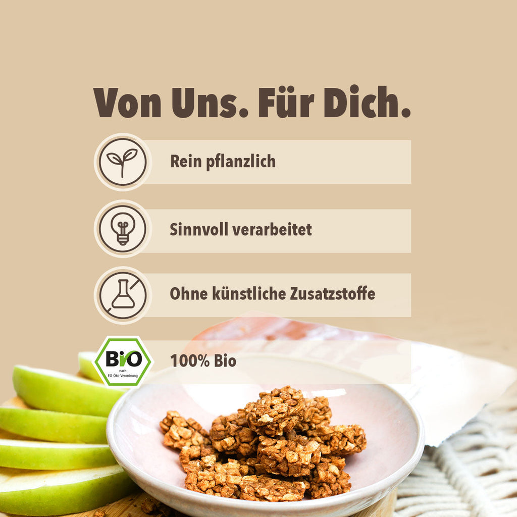 Crispies Apfel-Zimt Bio, 12g – Bild 4