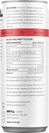 Dryll Elektrolyt Drink Salty Cherry