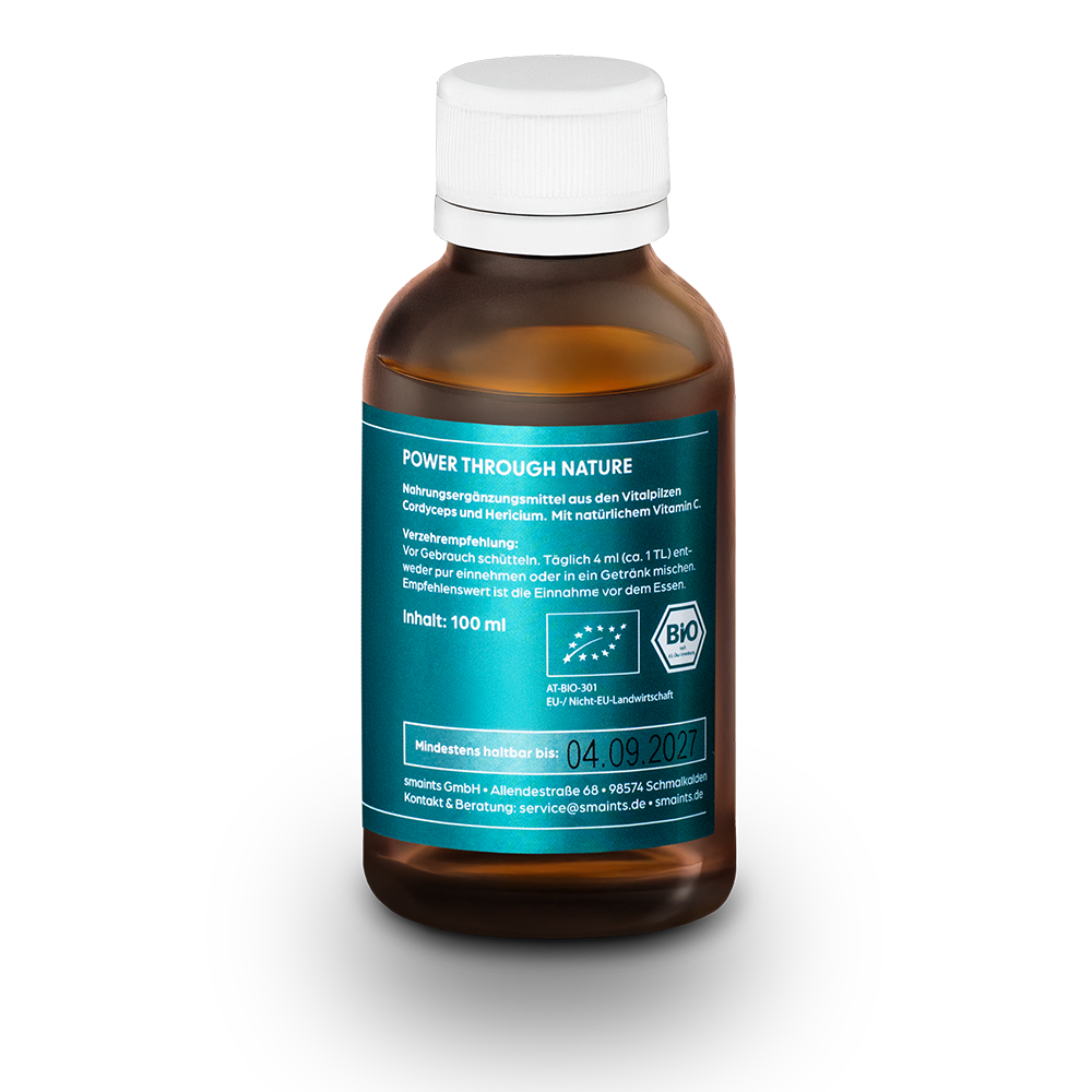 Pure Focus Flüssigextrakt mit Cordyceps und Hericium – Bild 2