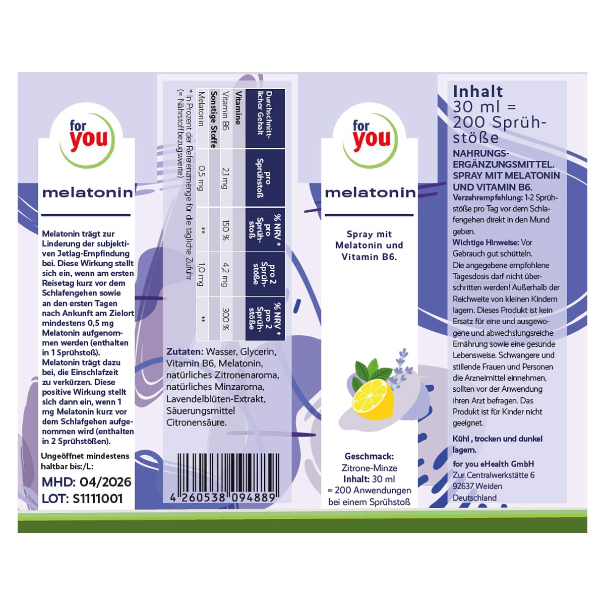 for you melatonin spray – Bild 5