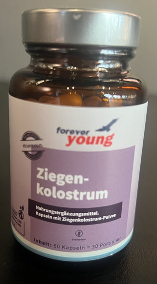 forever young Ziegenkolostrum – Produktfoto