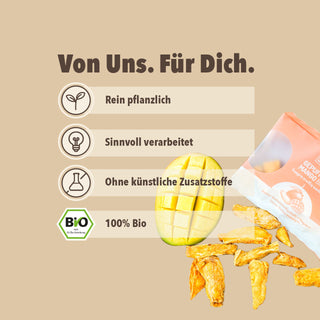 Gepuffte Mango Bio, 20g – Bild 4