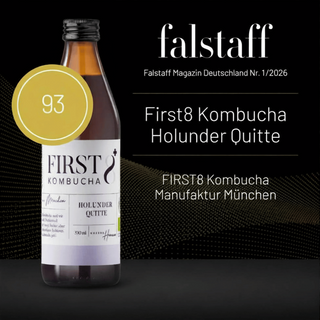 Raw Kombucha Holunder Quitte – Bild 3