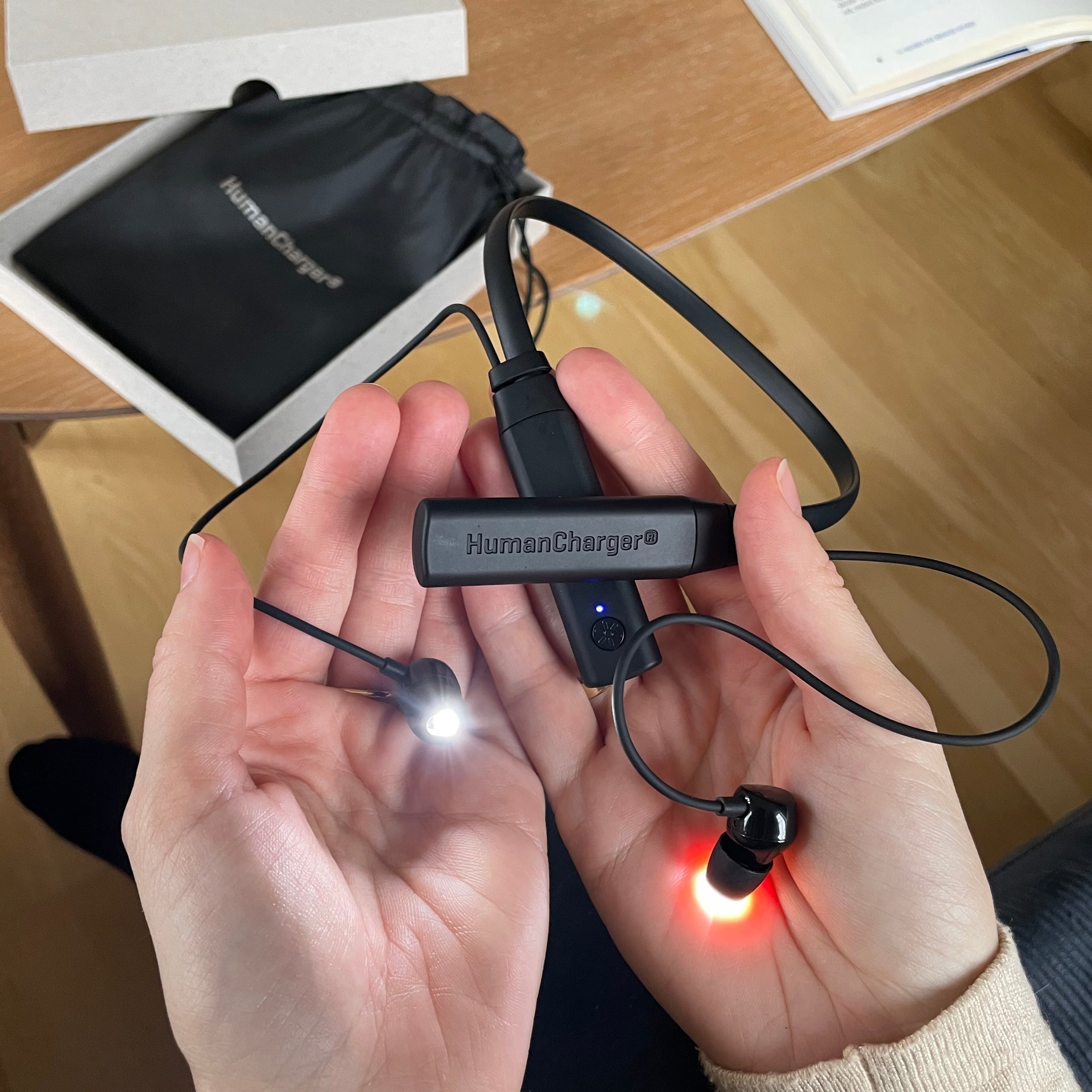 HumanCharger Bright Light Headset (Lichttherapie-Headset) – Bild 5