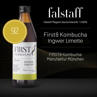 Raw Kombucha Ingwer Limette – Bild 3