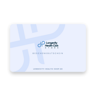 Longevity Health Store Geschenkgutschein-Karte