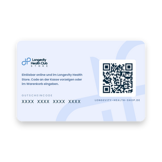 Rückseite der Geschenkgutschein-Karte mit QR-Code und Gutscheincode