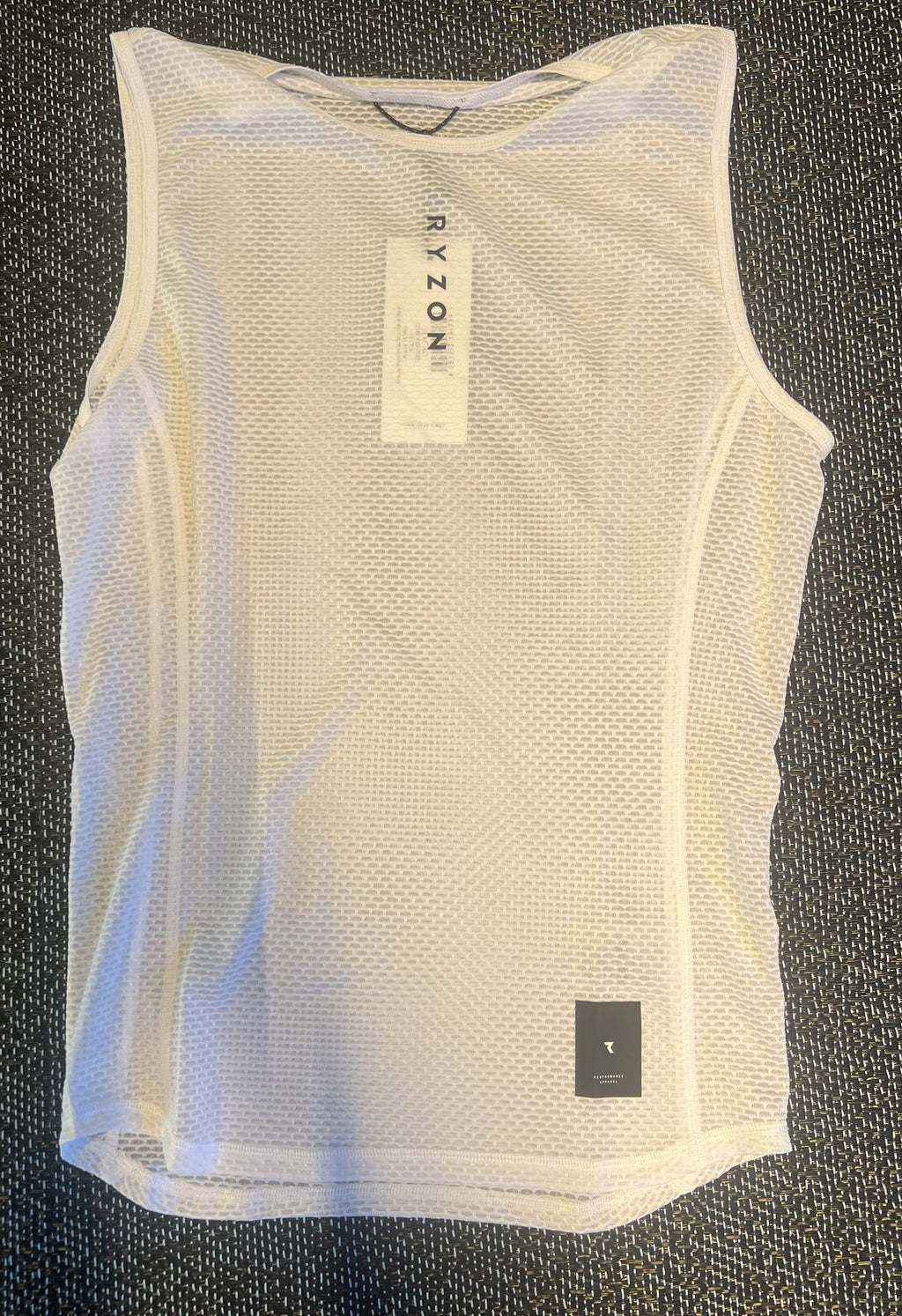 Baselayer Herren LHC x RYZON – Ritual Performance Baselayer Shirt (Weiß) – Vorderseite
