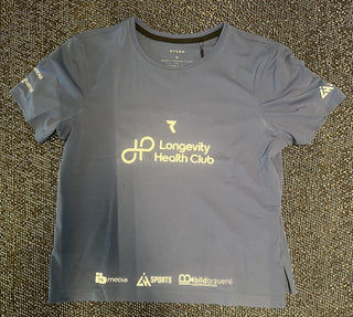 Laufshirt Damen LHC x RYZON – Spectra Running T-Shirt (Blau) – Vorderseite