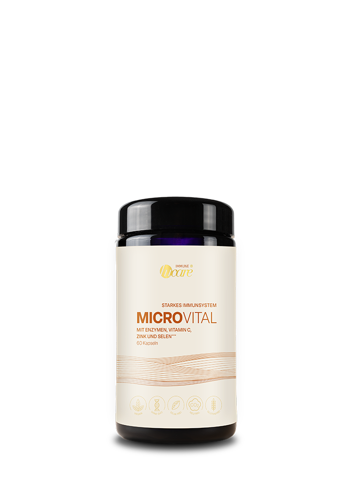 hu'care MICROVITAL 60 Kapseln – Packshot