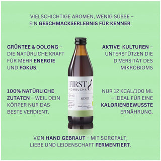Raw Kombucha Minze – Bild 4