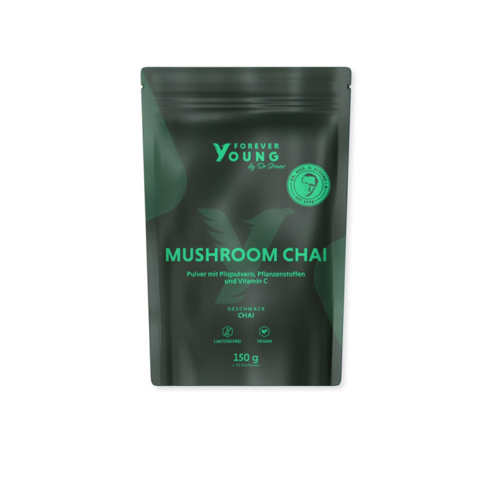 forever young Mushroom Chai – Packshot