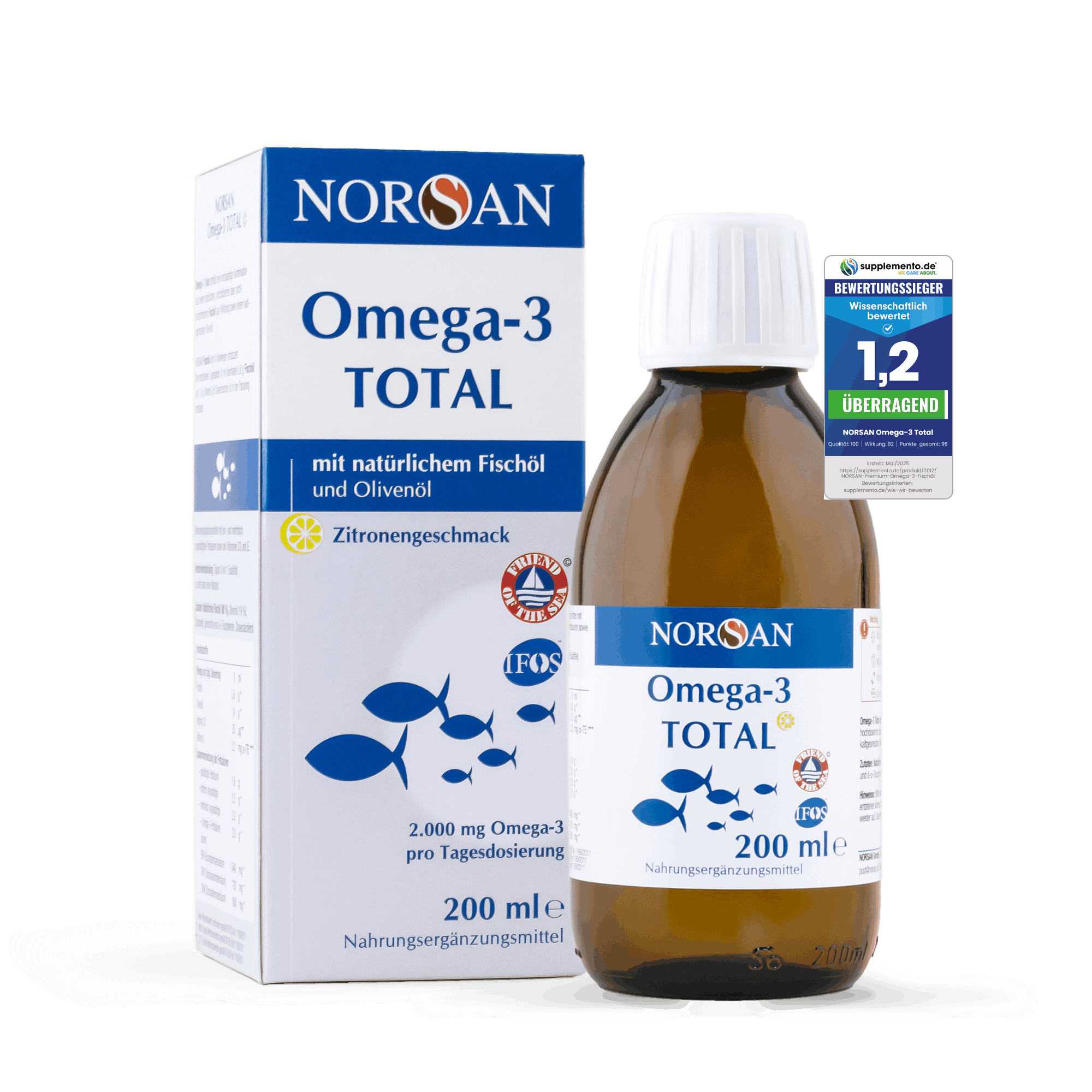 NORSAN Omega-3 Total Öl – Packshot