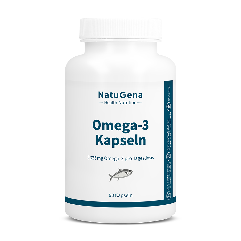 NatuGena Omega-3 Kapseln – Packshot