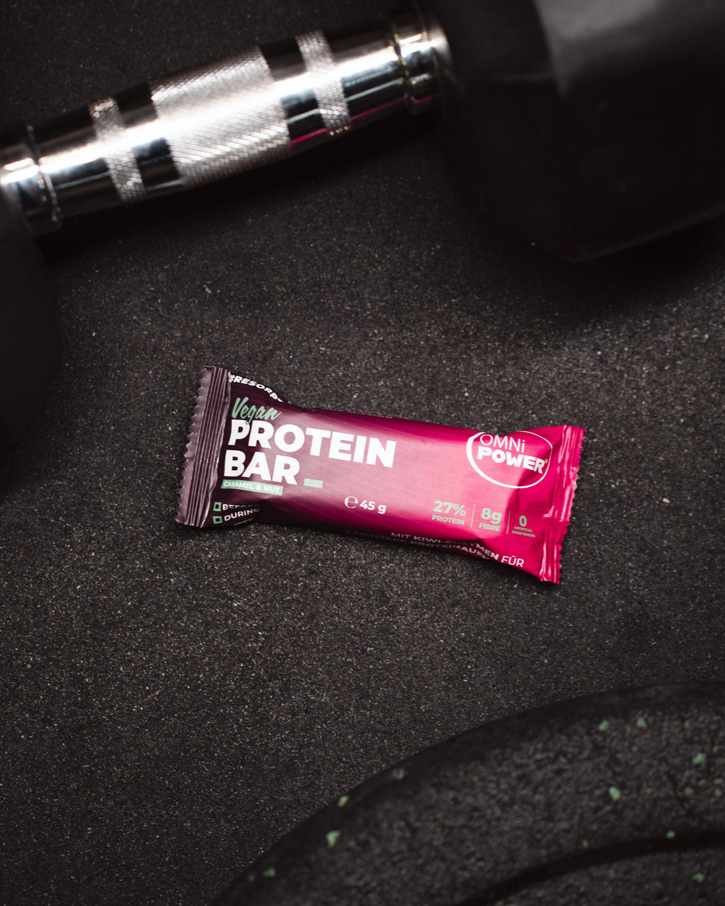 OMNi-POWER® PROTEIN BAR (Caramel & Nut) – Packshot