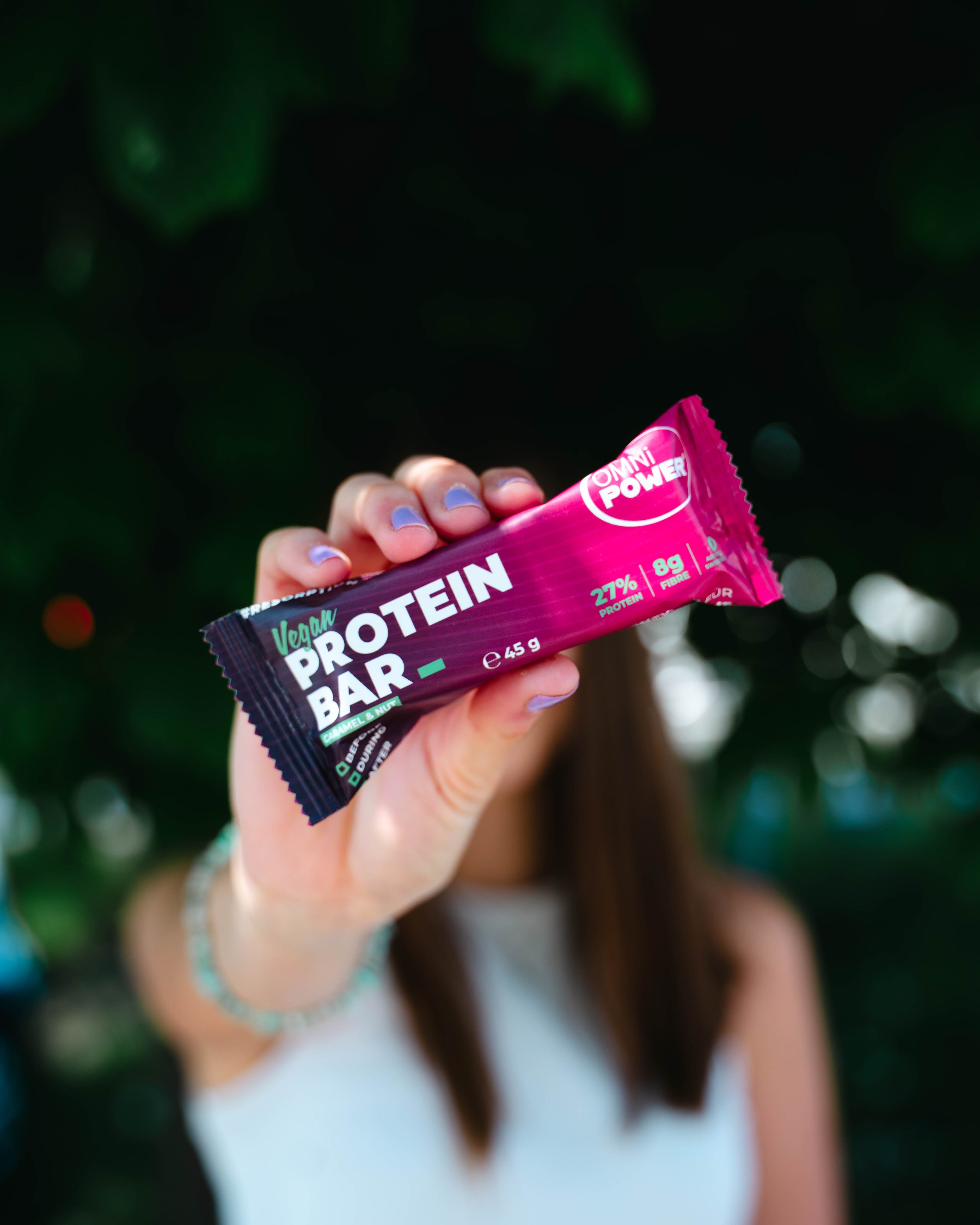 OMNi-POWER® PROTEIN BAR (Caramel & Nut) – Bild 3