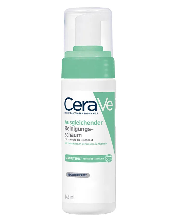 CeraVe Ausgleichender Reinigungsschaum – Packshot