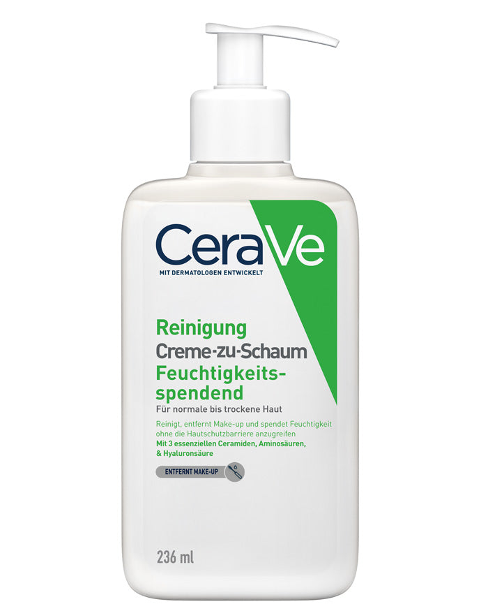 CeraVe Creme-zu-Schaum Reinigung – Packshot