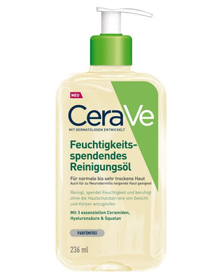 CeraVe Feuchtigkeitsspendendes Reinigungsöl – Packshot