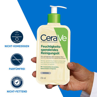 CeraVe Feuchtigkeitsspendendes Reinigungsöl – Bild 3
