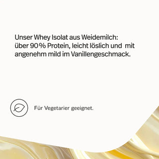 Whey-Isolat Pulver aus Weidemilch – Vanille – Bild 5